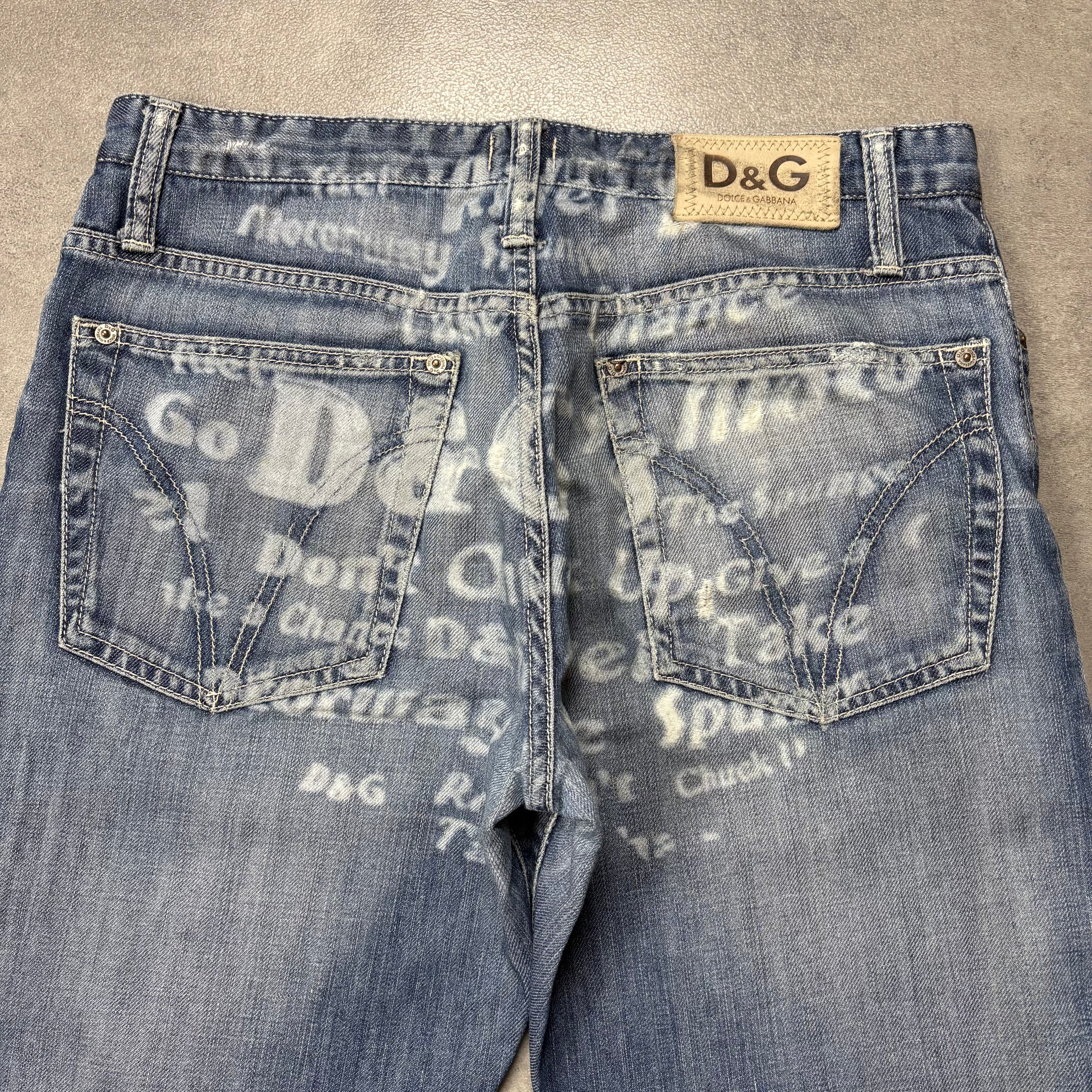 Dolce & Gabbana Printed Straight Jeans (33)