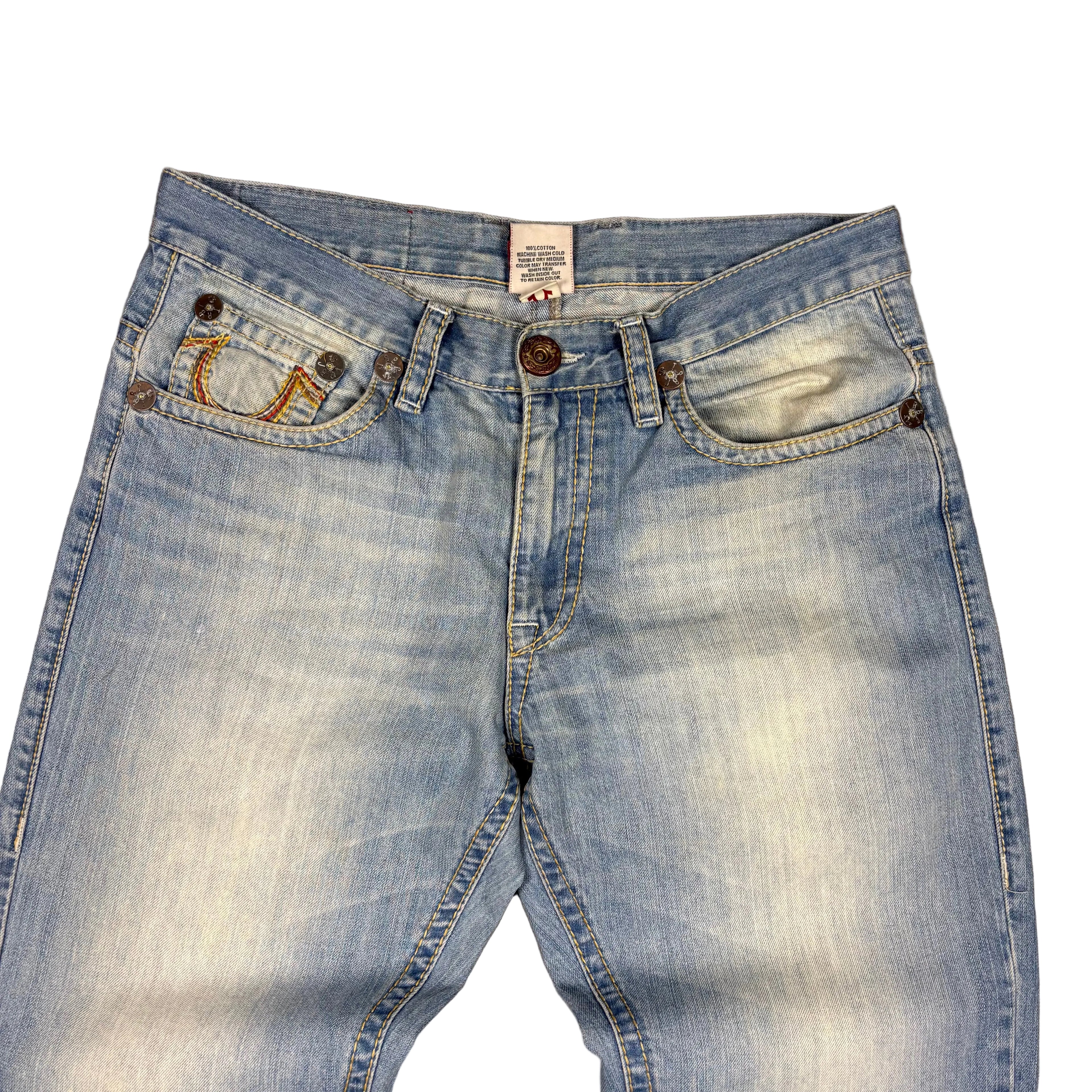 True Religion Straight Fit Jeans (33-32)