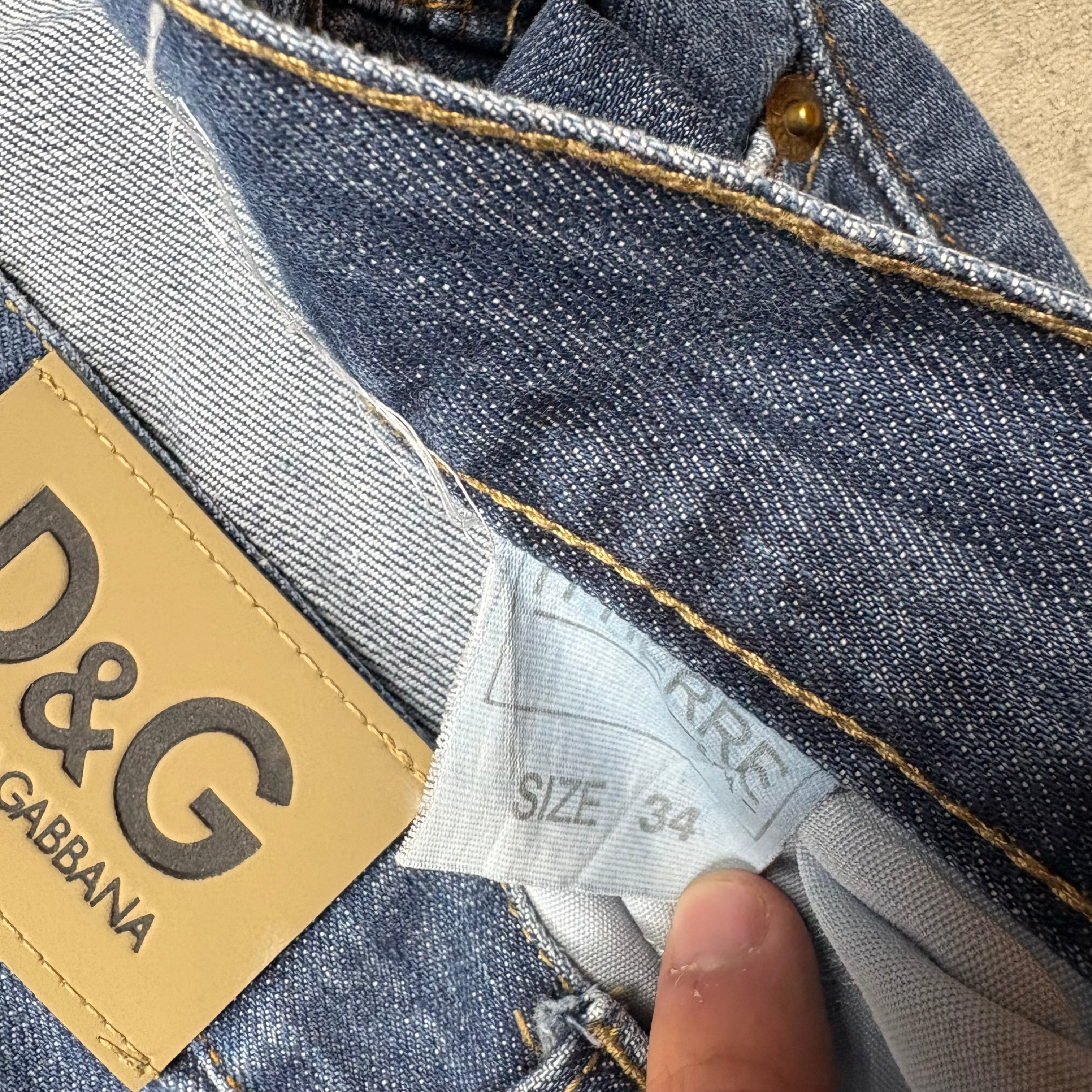 Dolce & Gabbana Printed Jeans (34)