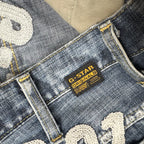 G-Star Big Print Straight Jeans (W32/L36)