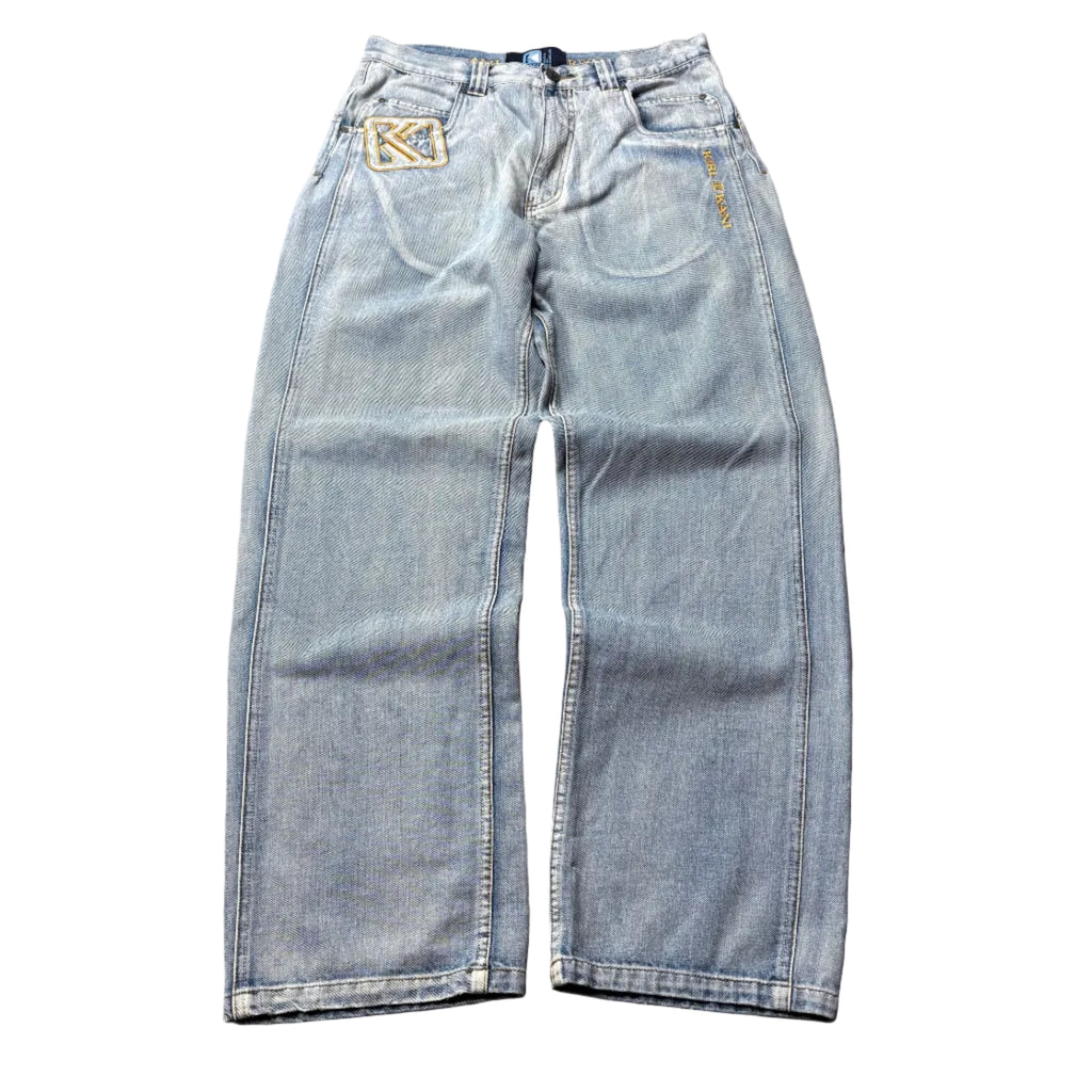 Karl Kani Printed Straight Jeans (34)
