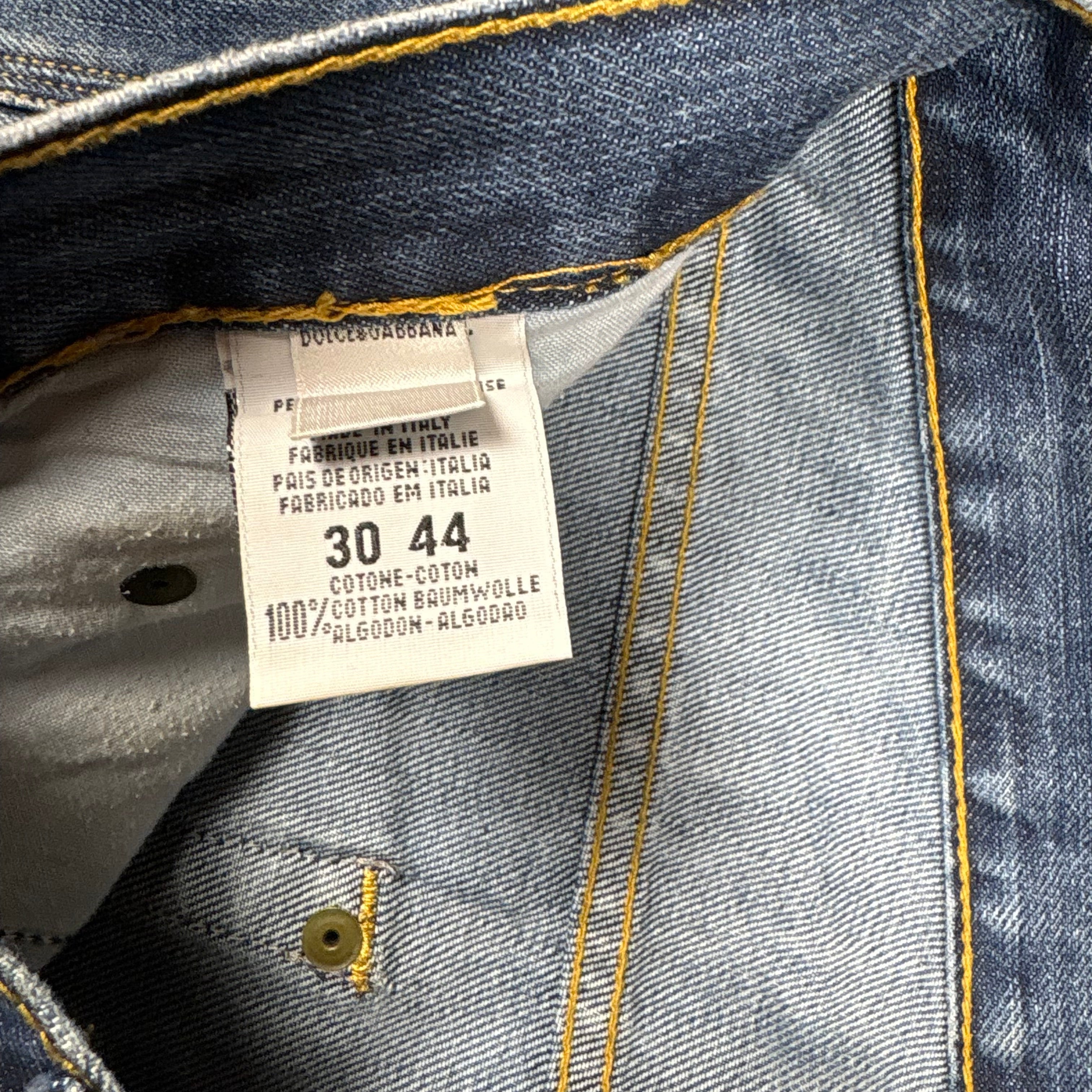 Dolce & Gabbana Printed Jeans (30)