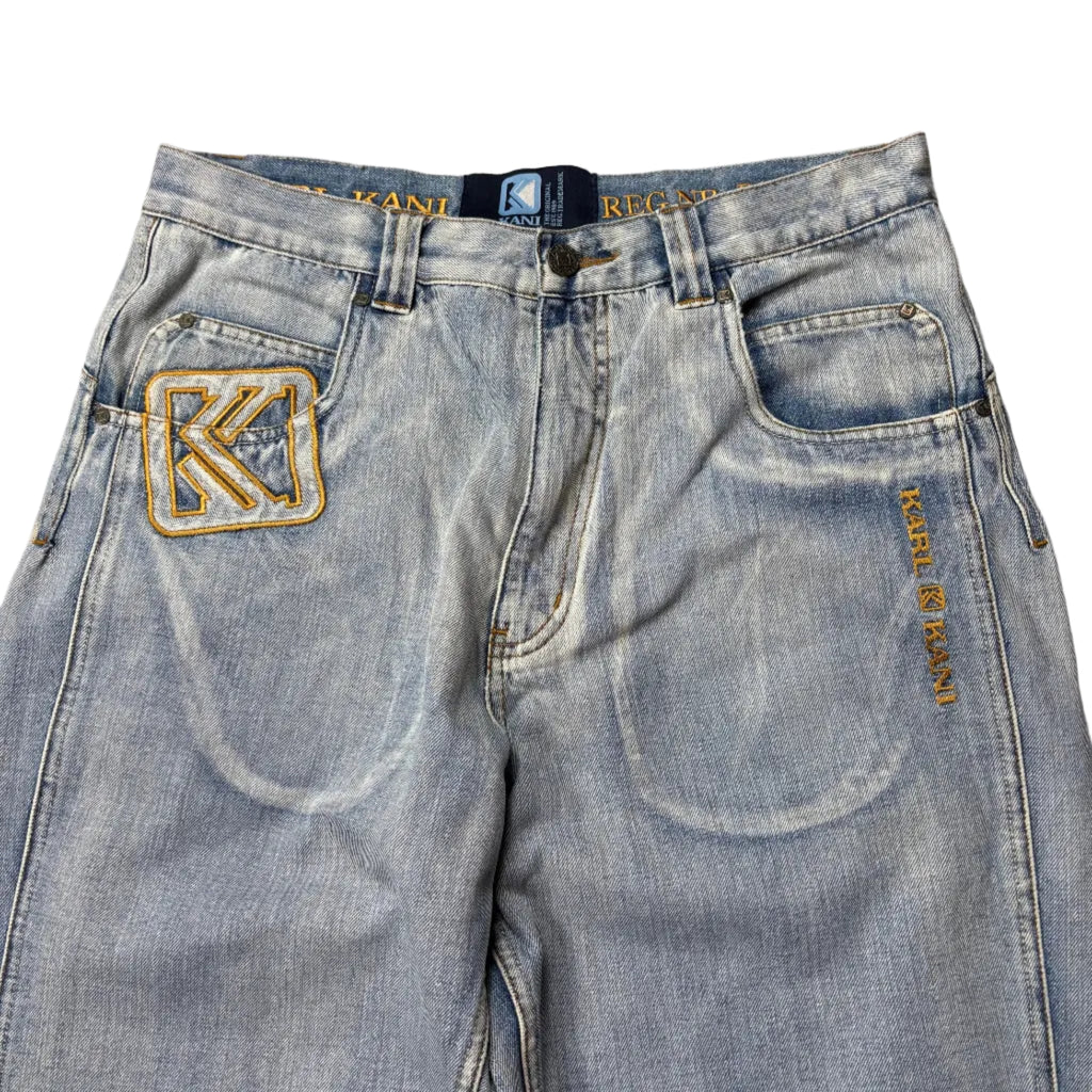 Karl Kani Printed Straight Jeans (34)