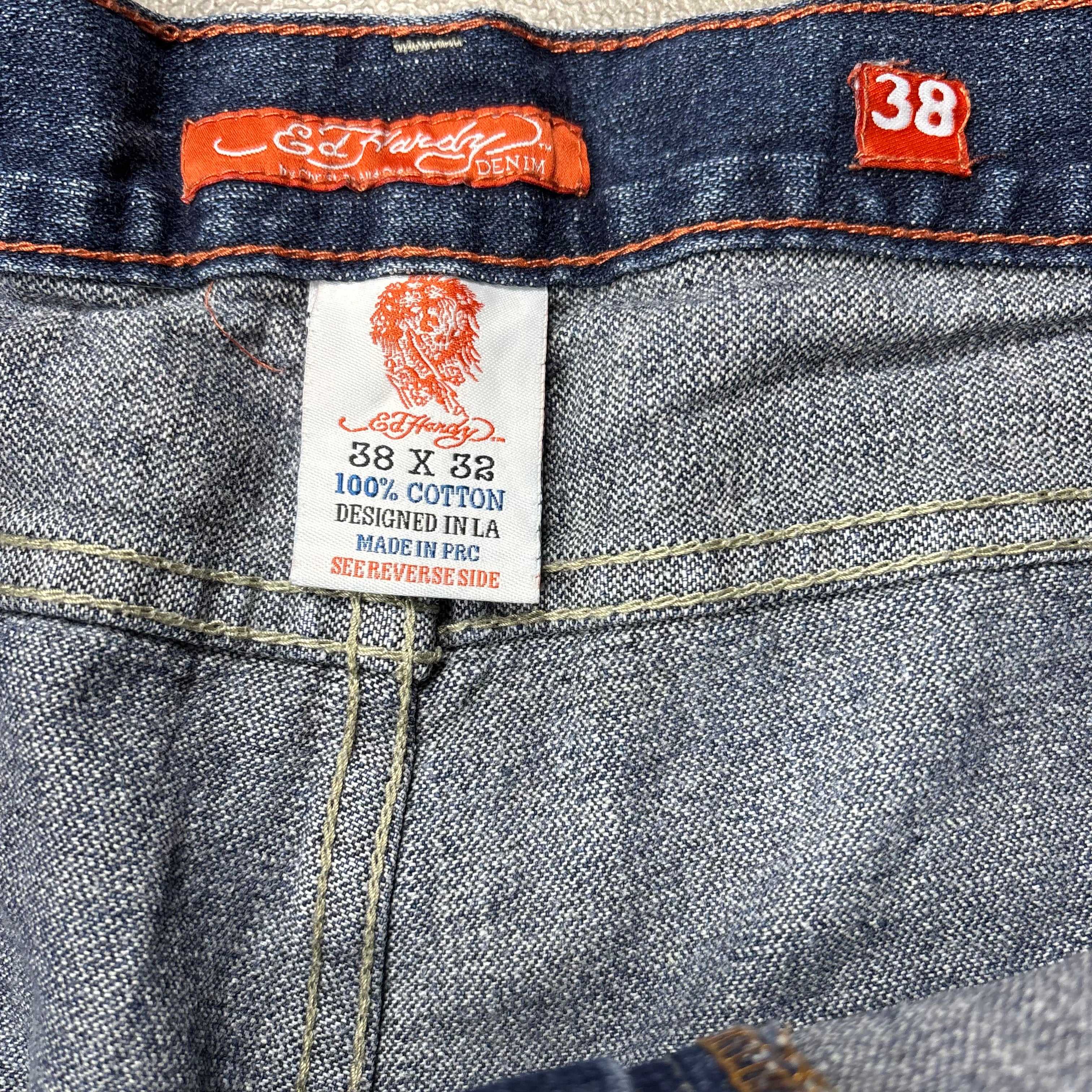 Ed Hardy Baggy Jeans (W38/L32)