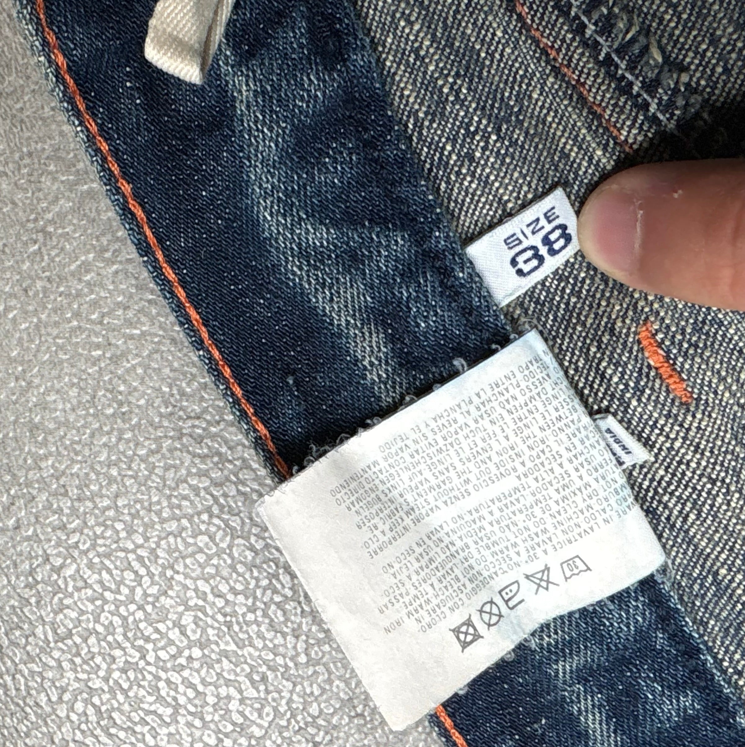 Armani Printed Flared Jeans (38)