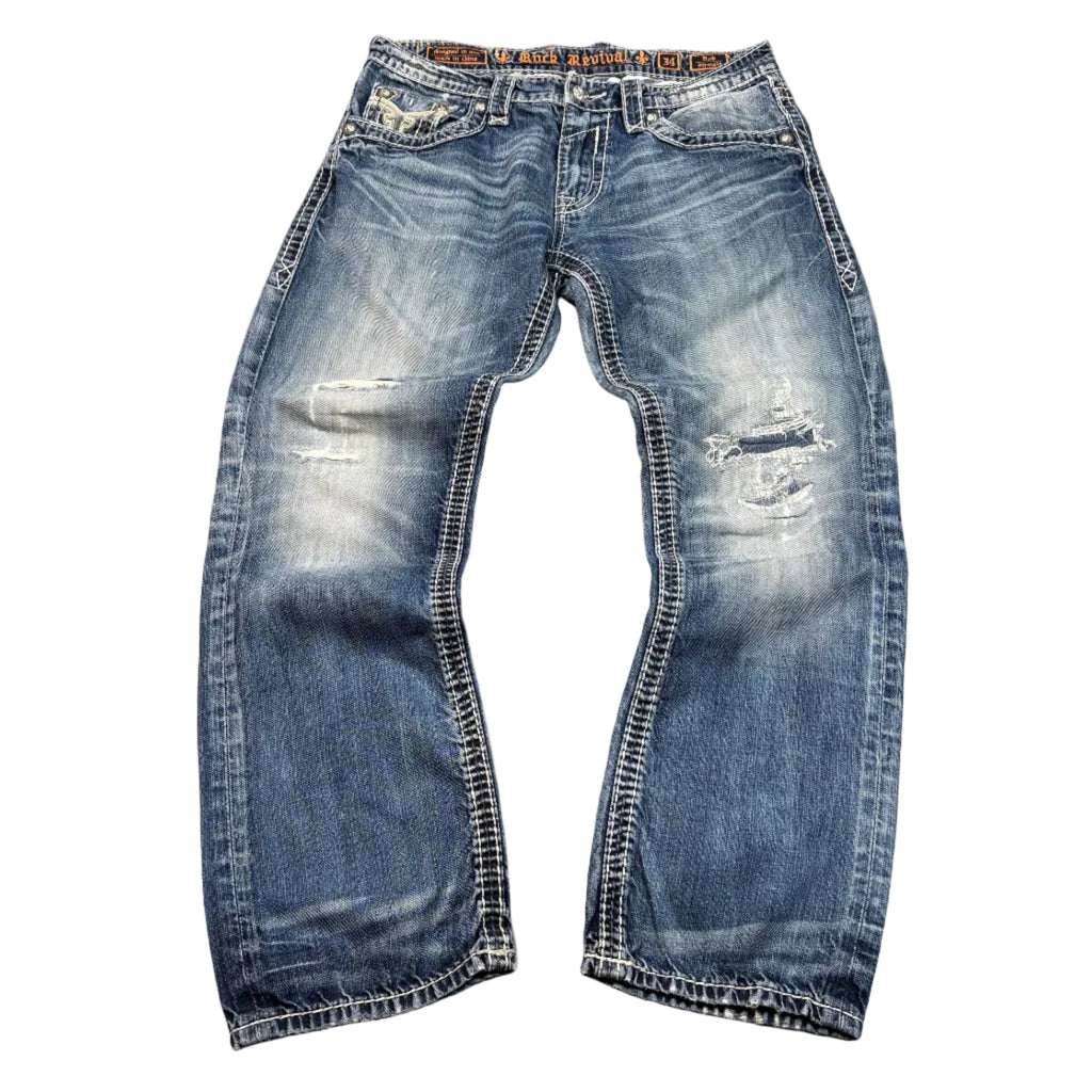 Rock Revival Straight Jeans (34)