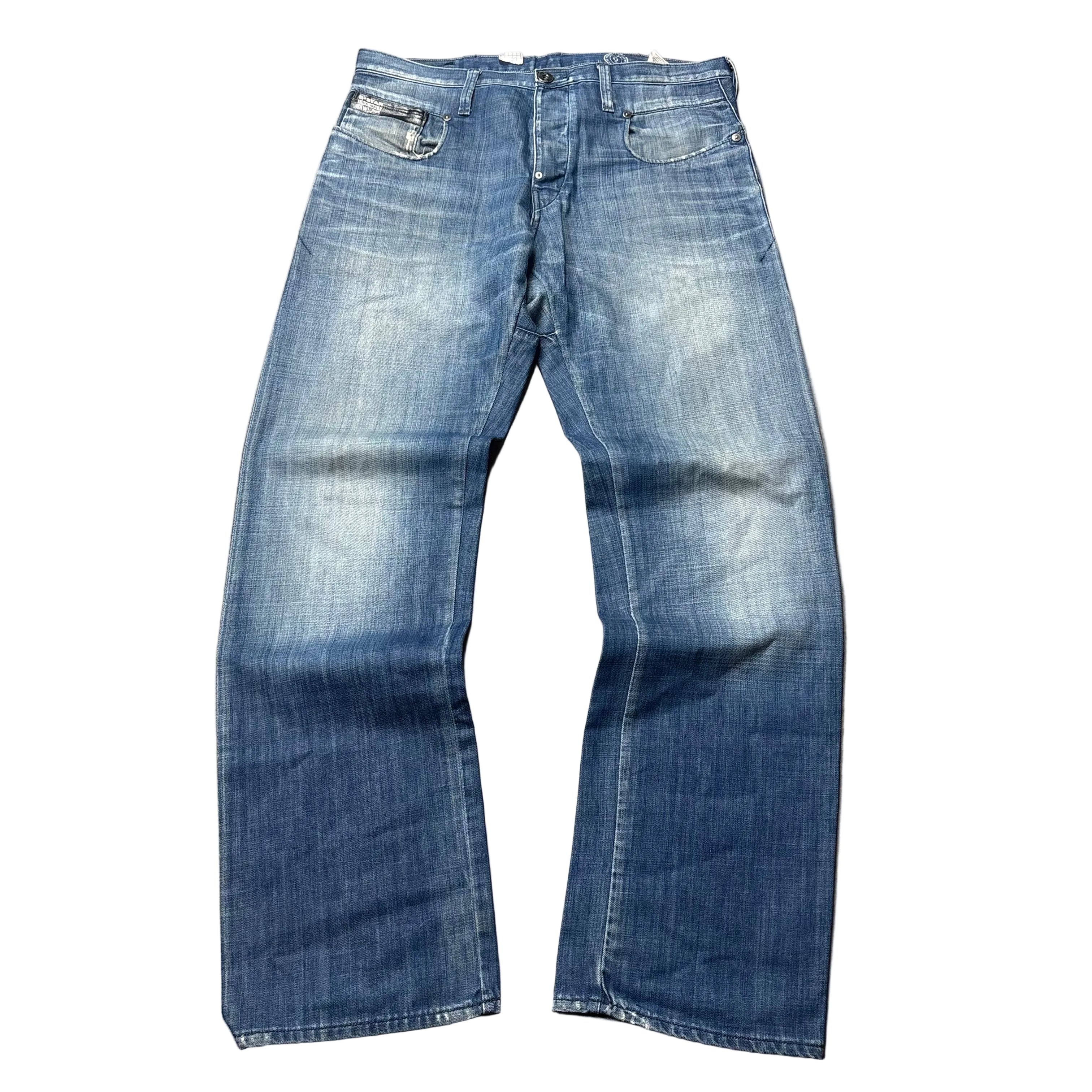 G-Star Printed Straight Jeans (34)